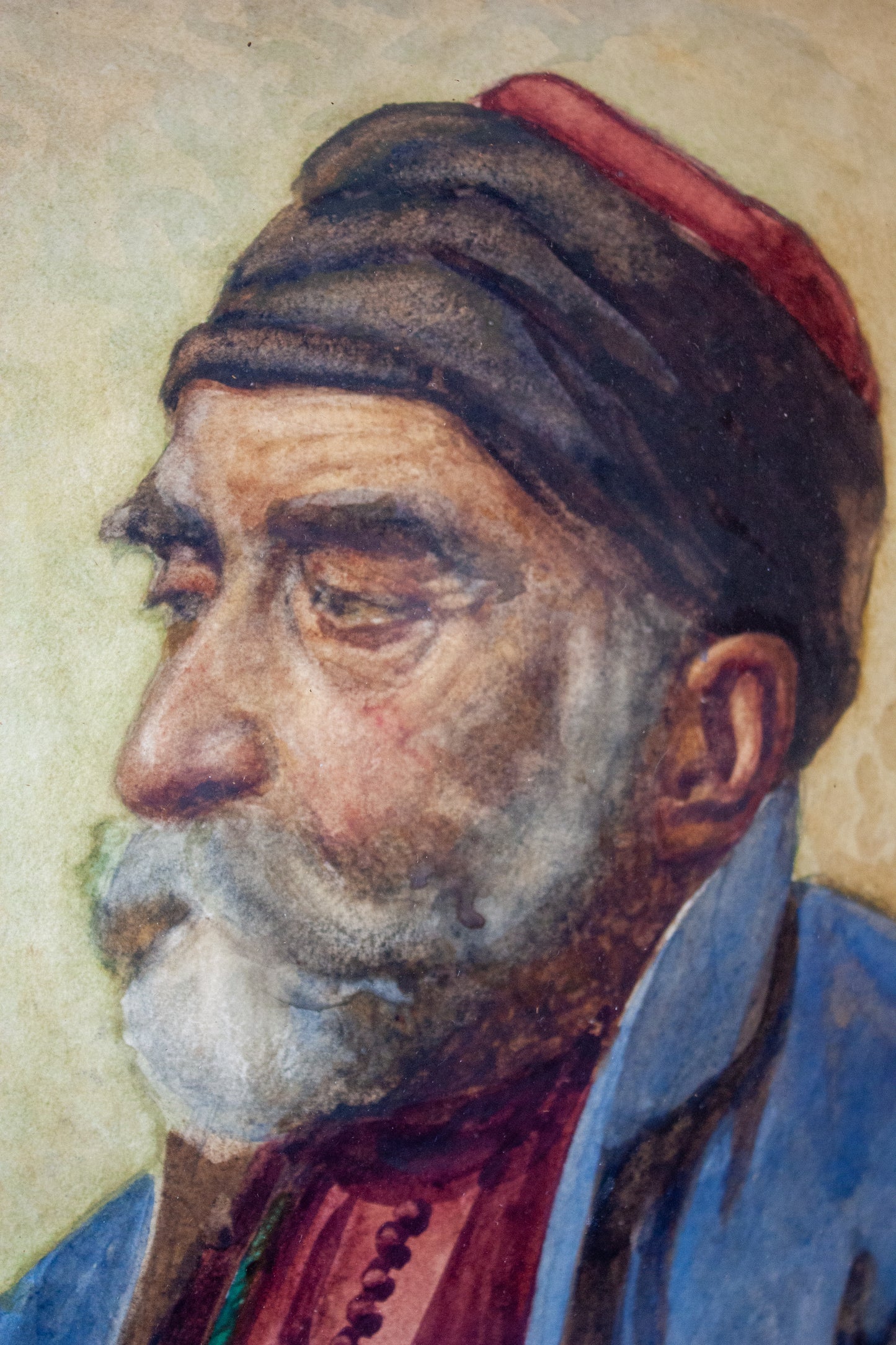 19th Century Arab Gentleman Watercolour